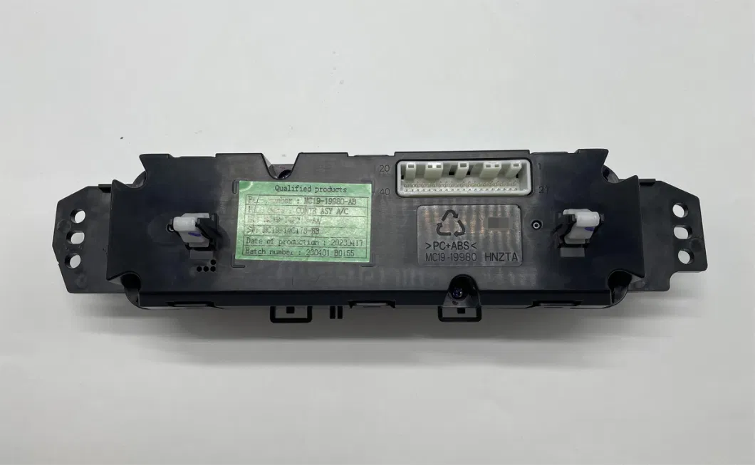 Air Conditioning Control Panel for Ford Transit V348 2.4L Mc1919980bb Mc19-19980-Bb