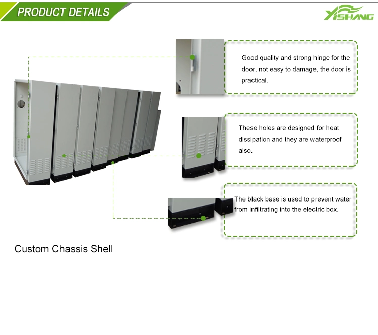 Sheet Metal Fabrication Outdoor Waterproof Metal Power Electrical Cabinet