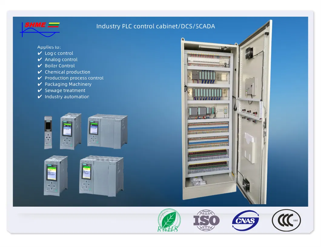 Electrical Control Panel with PLC, PLC Control System with HMI, Industry Automation Control System