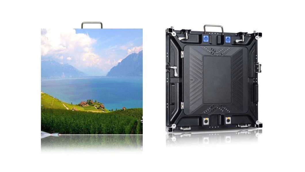 IP65 P2.5 Outdoor LED Display Cabinet for Rental Events 480X480mm Cast Cabinet