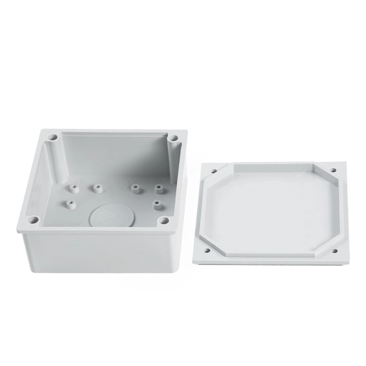 IP67 Impact Resistant Fireproof PVC Electrical Small Adaptable Junction Box