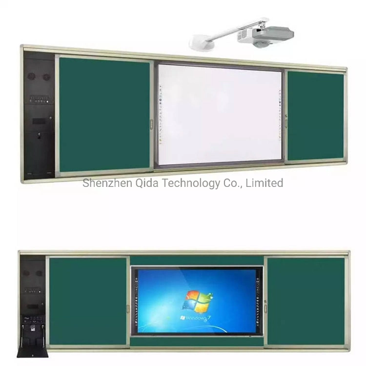 Smart Board Price 65 75 Inch 4K LCD All in One Educational Professional School Teach Computer Smart White Flat Panel E Board Interactive Board