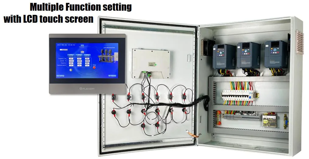 Industrial Control Cabinet VFD Control Panel