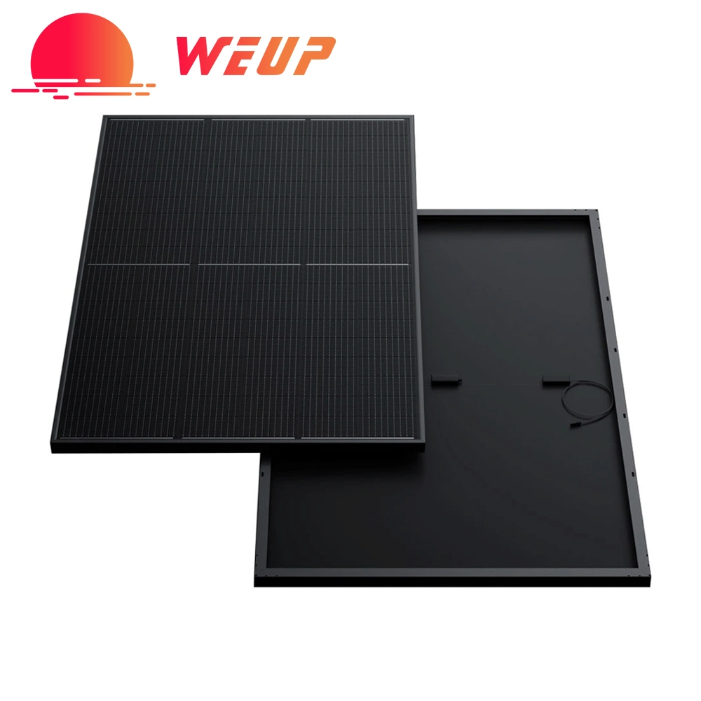 410W 420W 430W All Black Monocrystalline Shingled Solar Panel for Houses