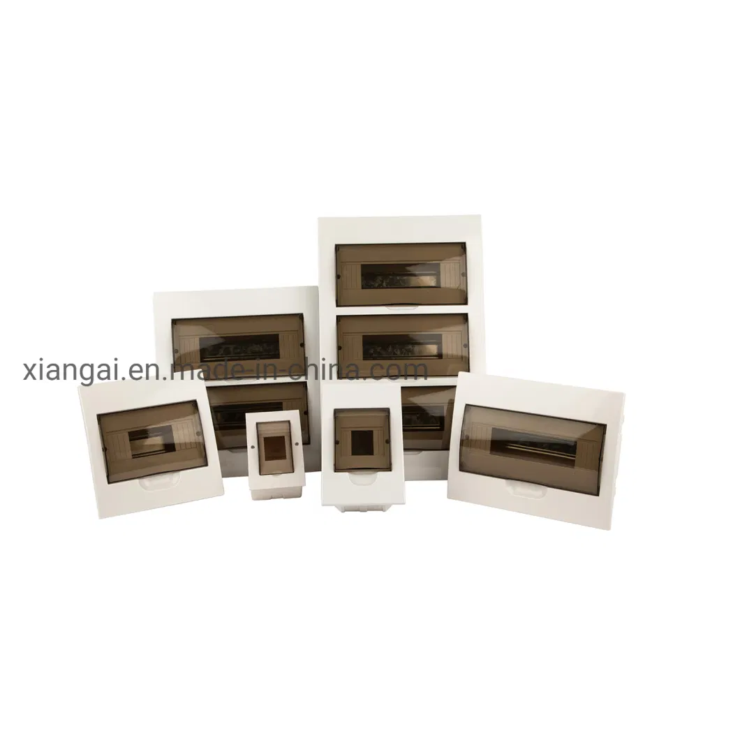 Surface Mount Flush Mount Outdoor/Indoor Cunsil Electrical Box 6ways 8ways 12ways MCB PVC Box ABS Distribution Panel Board Distribution Box