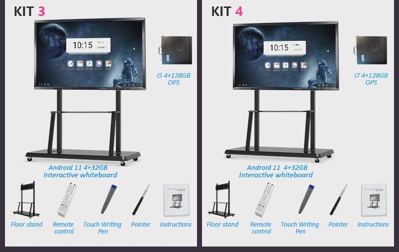 Electronic Interactive Panel 70 Inch Interactive Whiteboard Smart Board