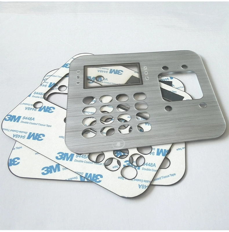 Manufacturer OEM Service Custom Waterproof Metal Dome Embossed Button Control Panel Label Sticker Membrane Switch Panel