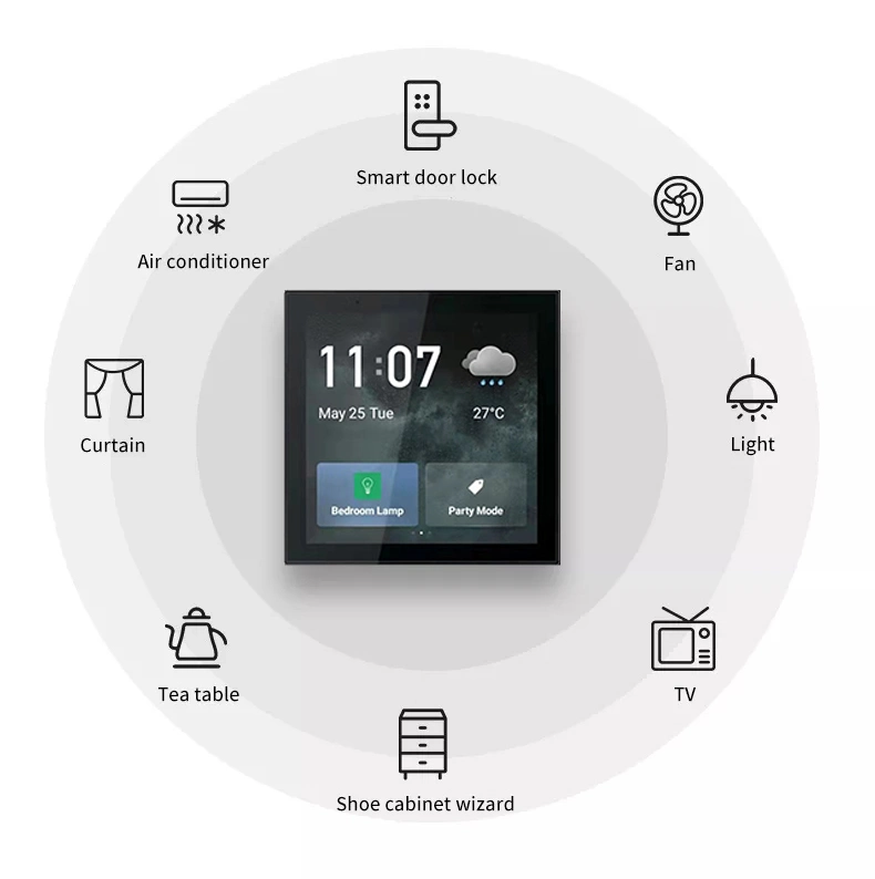 Mvava Smart Home Products and Accessories Home Complete Automation Control System Multi-Functional Control Panel