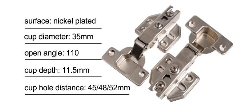 Auto Furniture Hardware Machinery Part Fittings Stainless Steel Electrical Cabinet Hinge