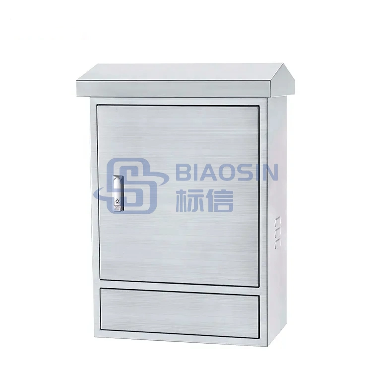 Wall Mounted Waterproof Cabinet Stainless Steel Control Outdoor Electrical Meter Enclosure Panel Box