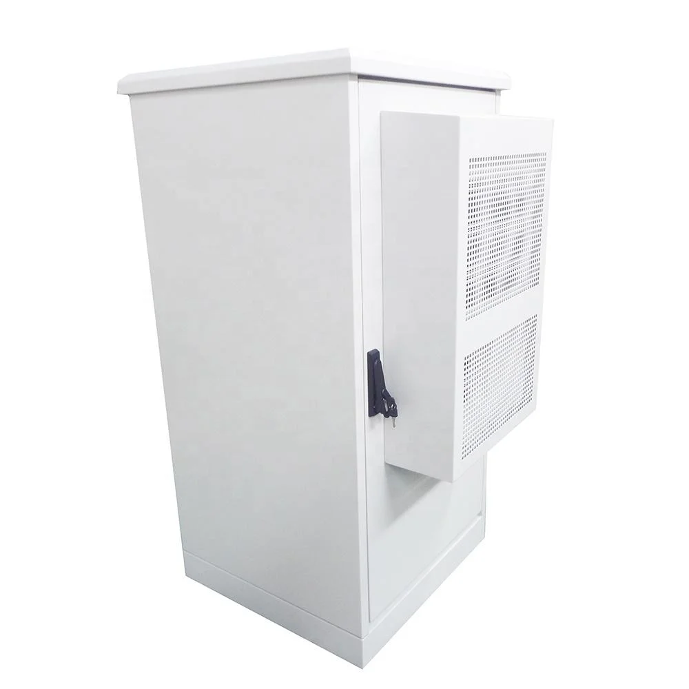 Outdoor Electrical Enclosure 19 Inch Weatherproof Metal Battery Cabinet