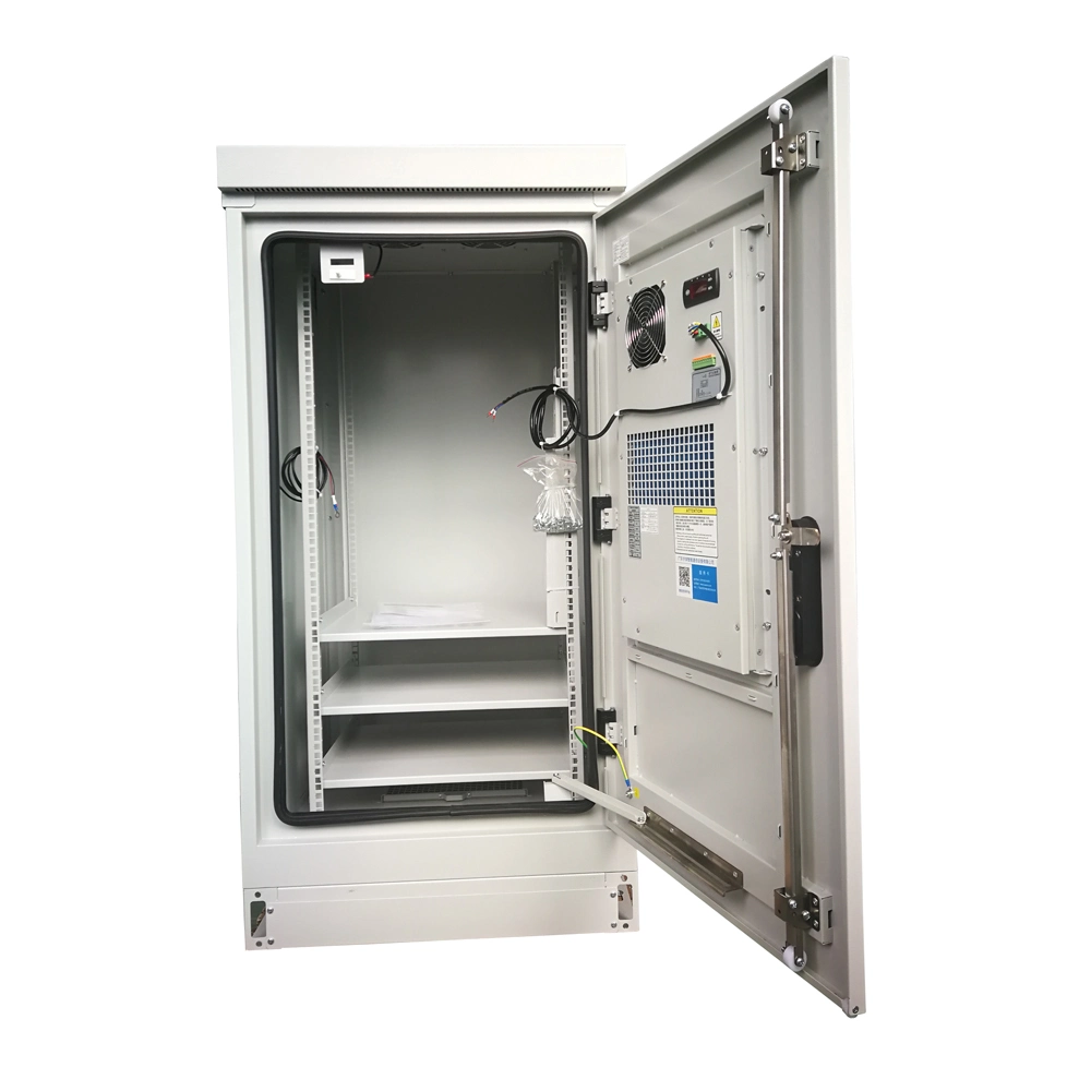 19&quot; Rack Single Bay Outdoor Electronic Telecommunications Cabinets Enclosures Telecom Communications Cabinet