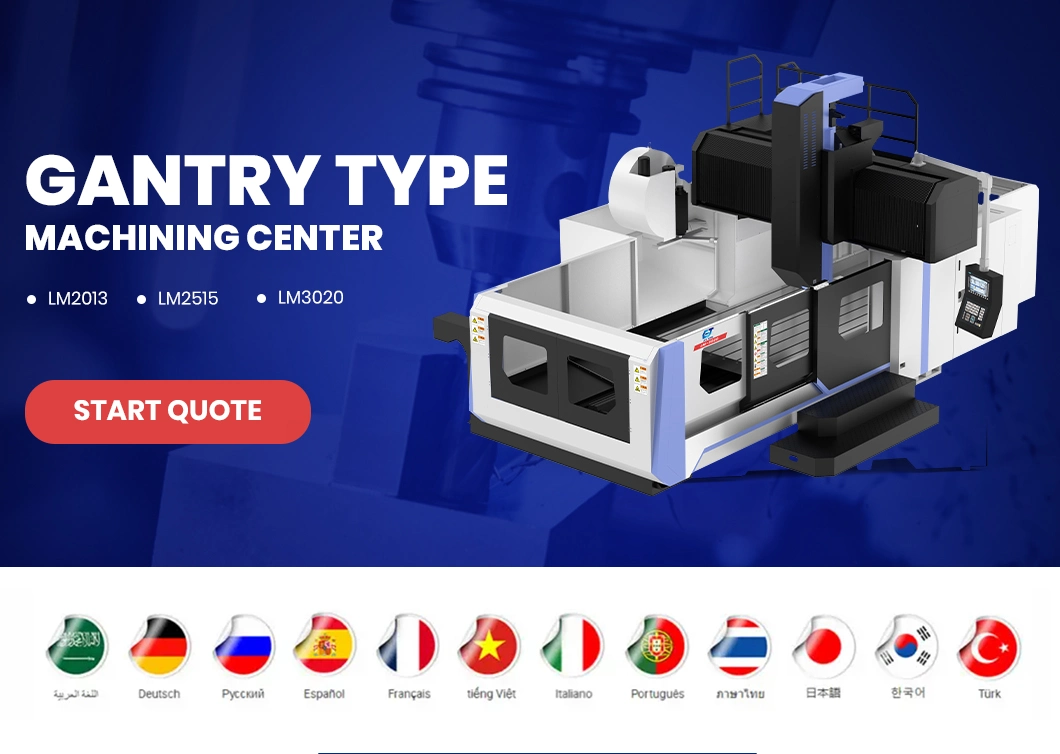 Jtc Tool China 5axis Machining Center Manufacturing Energy Save Vmc machine Center Lm3020 5 Axis Gantry Type Machining Center