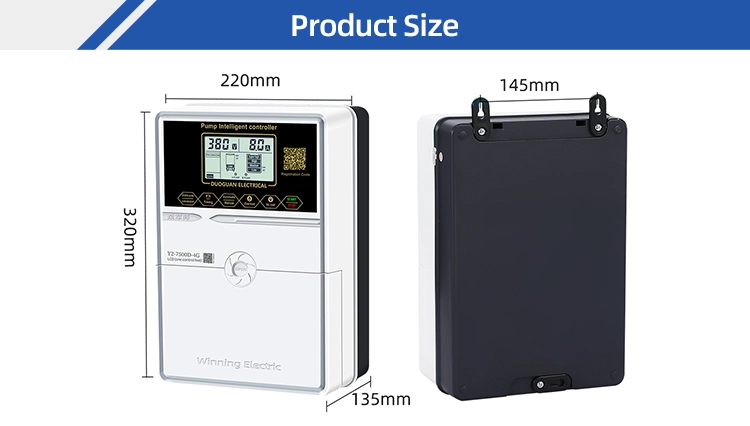 7.5kw Wireless Mobile Automatic Pump Control Panel for Water Pump Automation