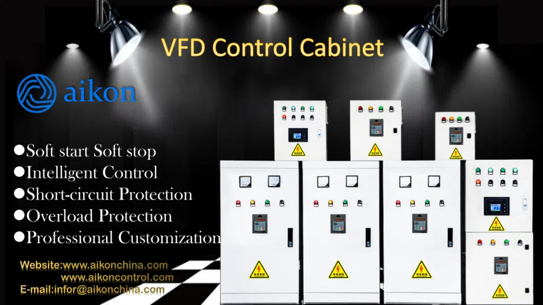 OEM VFD Variable Speed Drive Variator Frequency Inverter Waterproof Control Panel 0.4kw to 710kw