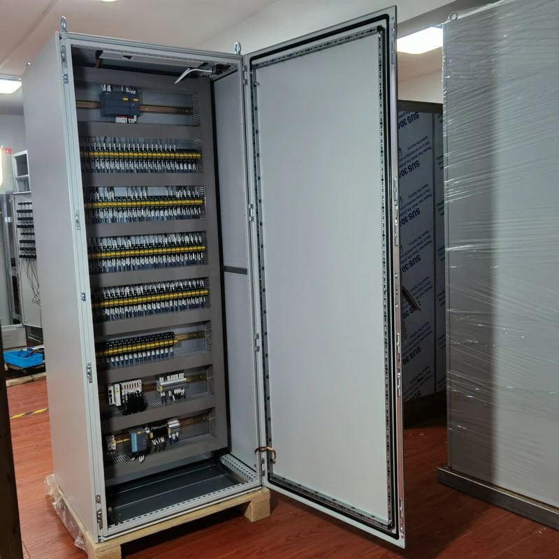 PLC Control Cabinet with HMI, Industry Automation