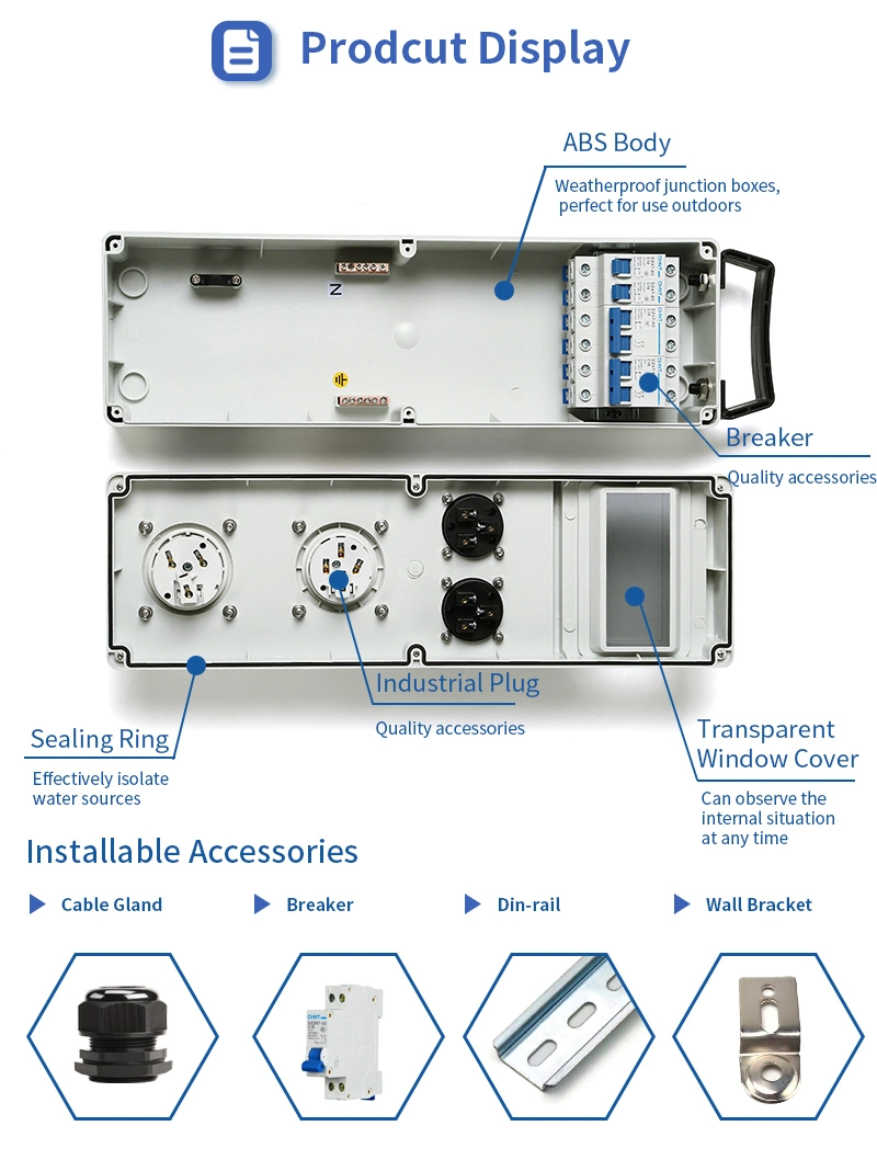 Cnpnji Electrical Modular Panel &amp; Cabinet Indoor Type Enclosure 300*330*175cm Electrical Panel Fusebox