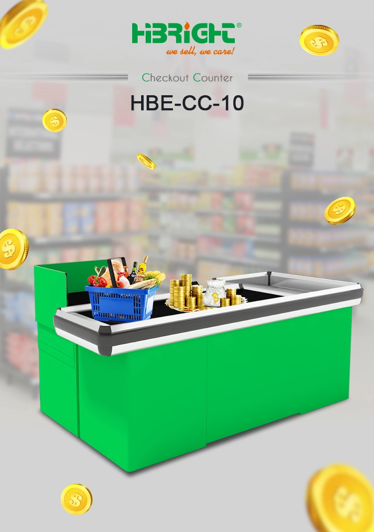 Supermarket Shop Automatic Retail Checkout Cashier Desk
