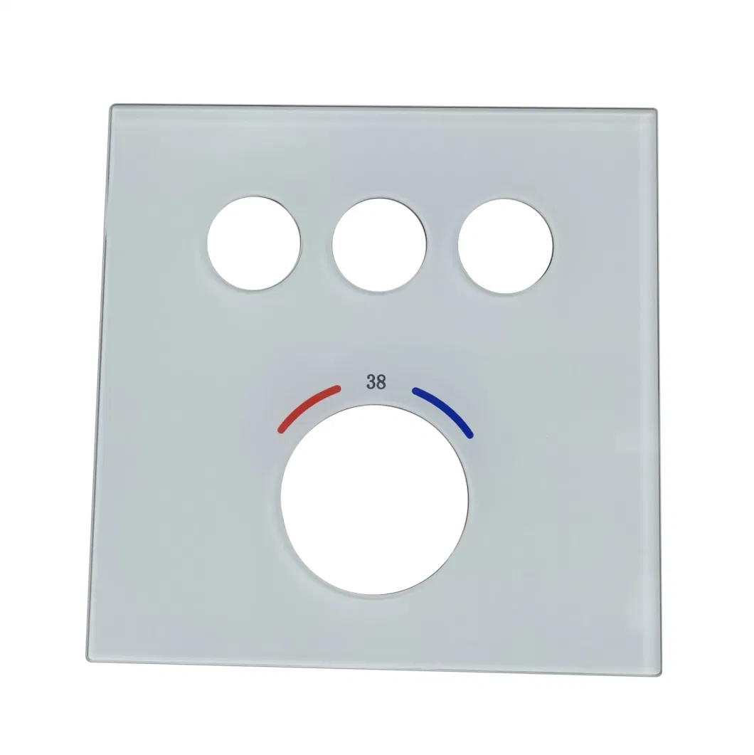Manufacturer Customized Electronic Product Glass Smart Bathroom Switch Glass Panel