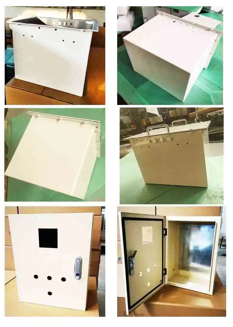 Sheet Metal Electric Control Electrical Box 42u Battery Cabinet