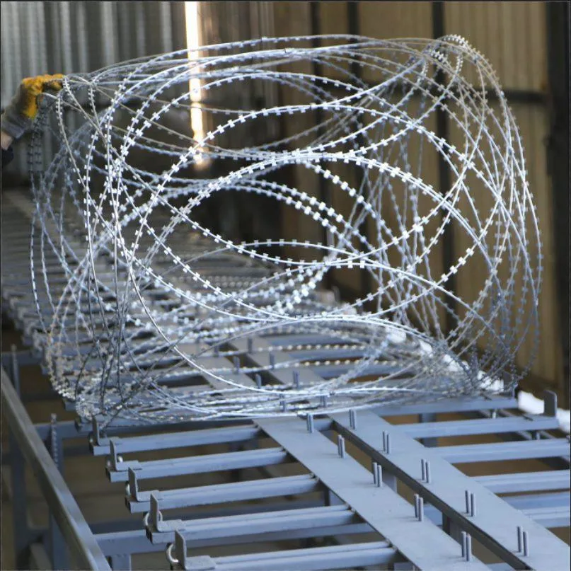 Wholesale Price Single Concertina Razor Wire Coil for Security Barrier