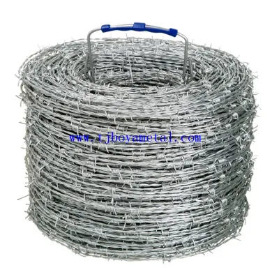 Filo zincato o rivestito in PVC/filo a barbare economico per l&prime;edilizia E la sicurezza fatta in Cina