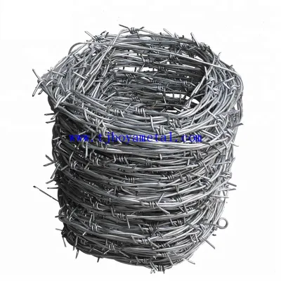 Filo zincato o rivestito in PVC/filo a barbare economico per l&prime;edilizia E la sicurezza fatta in Cina