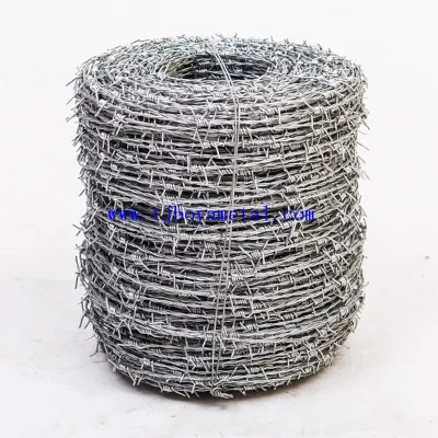 Filo zincato o rivestito in PVC/filo a barbare economico per l&prime;edilizia E la sicurezza fatta in Cina