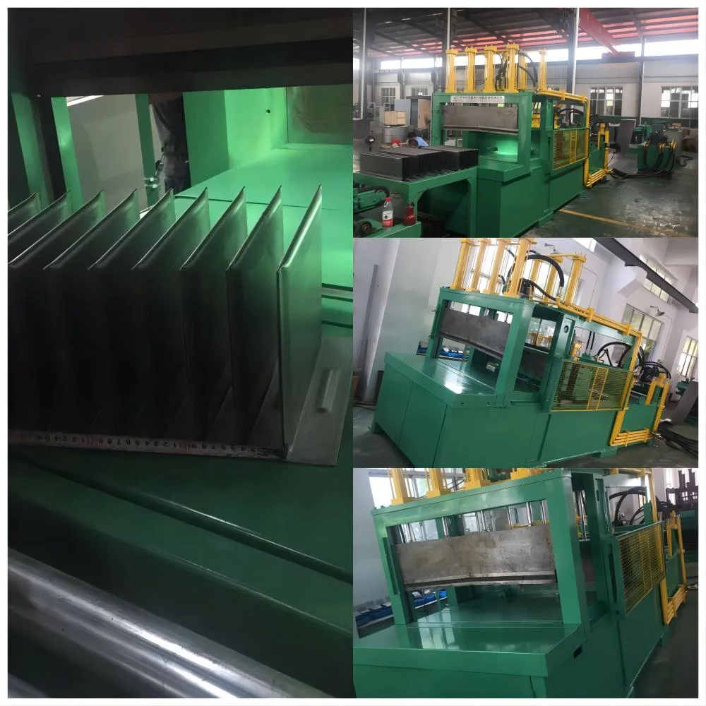 1300mm-400mm Transformer Corrugated Radiator Fin Panel Wall Folding Machine Manufacturer