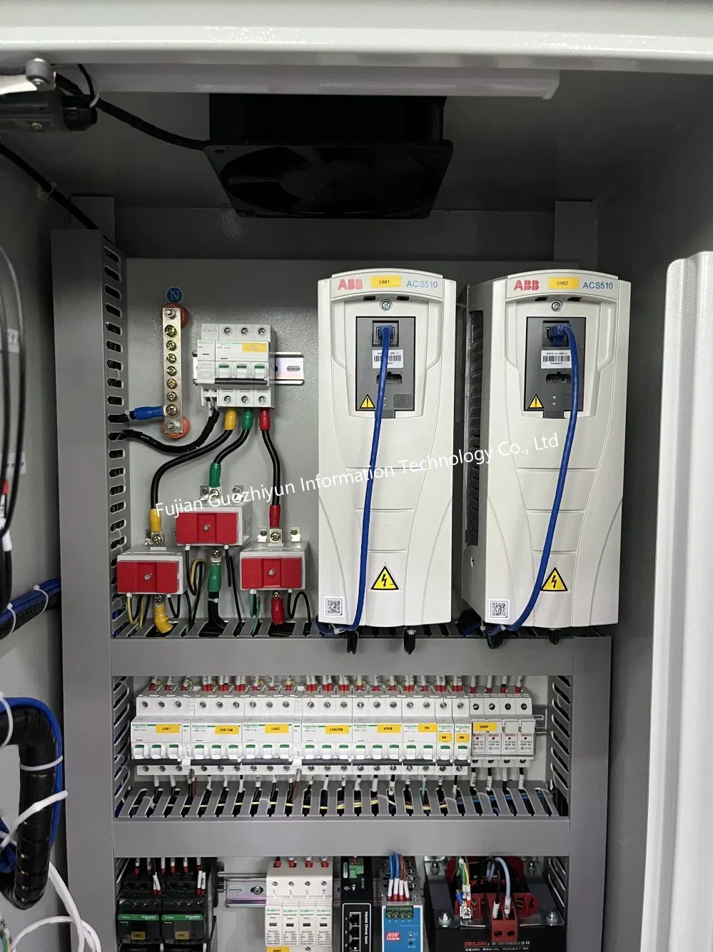VFD Water Pump Control One Control and Two Power Distribution Panels