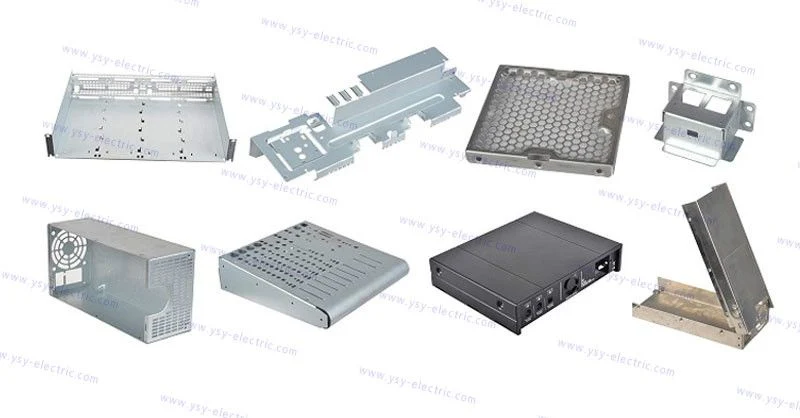 Custom Metal Sheet Bending Aluminum Fabrication Electrical Enclosure/Box Front Panel