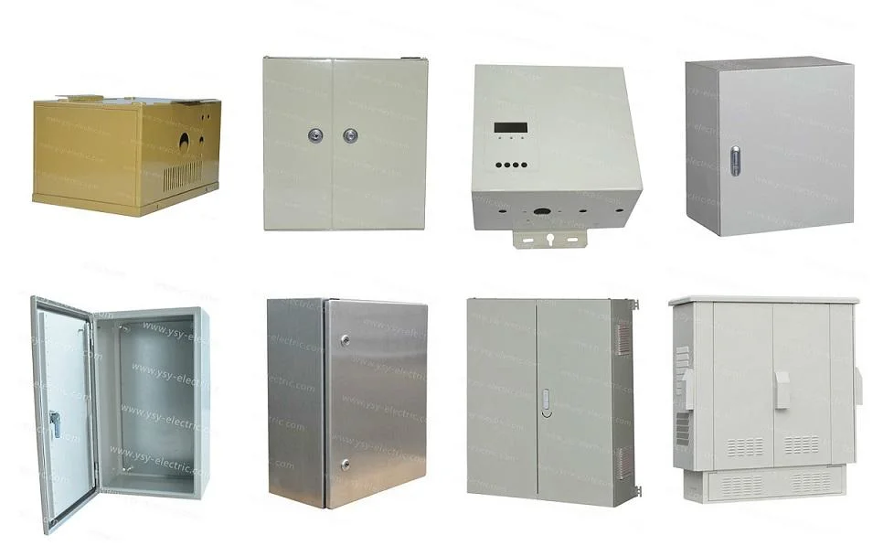 Custom Metal Sheet Bending Aluminum Fabrication Electrical Enclosure/Box Front Panel