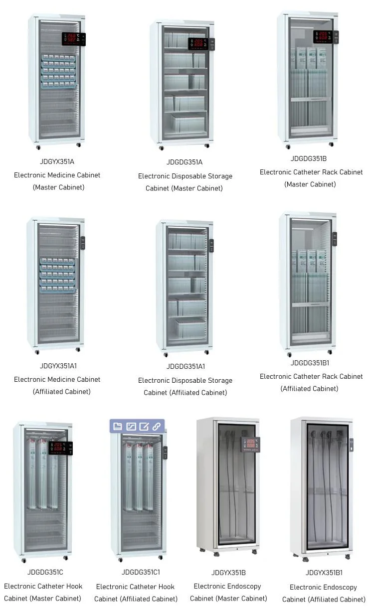 OEM Design Standard Modular ISO Basket Electric Control Endoscope Storage Cabinet