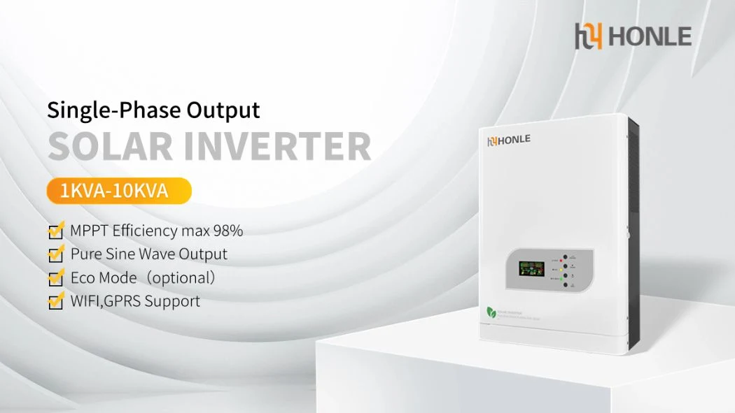 High Quality off Grid Inverter 1kw 3kw 5kw 6kw 8kw 10kw Solar Inverter Built in MPPT Solar Controller