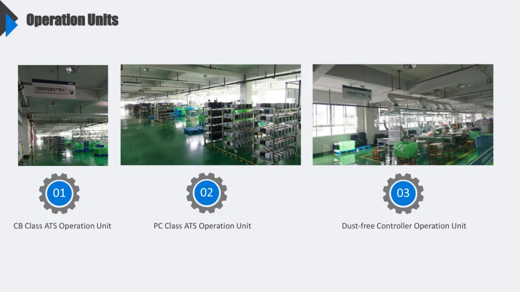 Generator Switchgear Auto Manual Switch ATS Panel for Generator