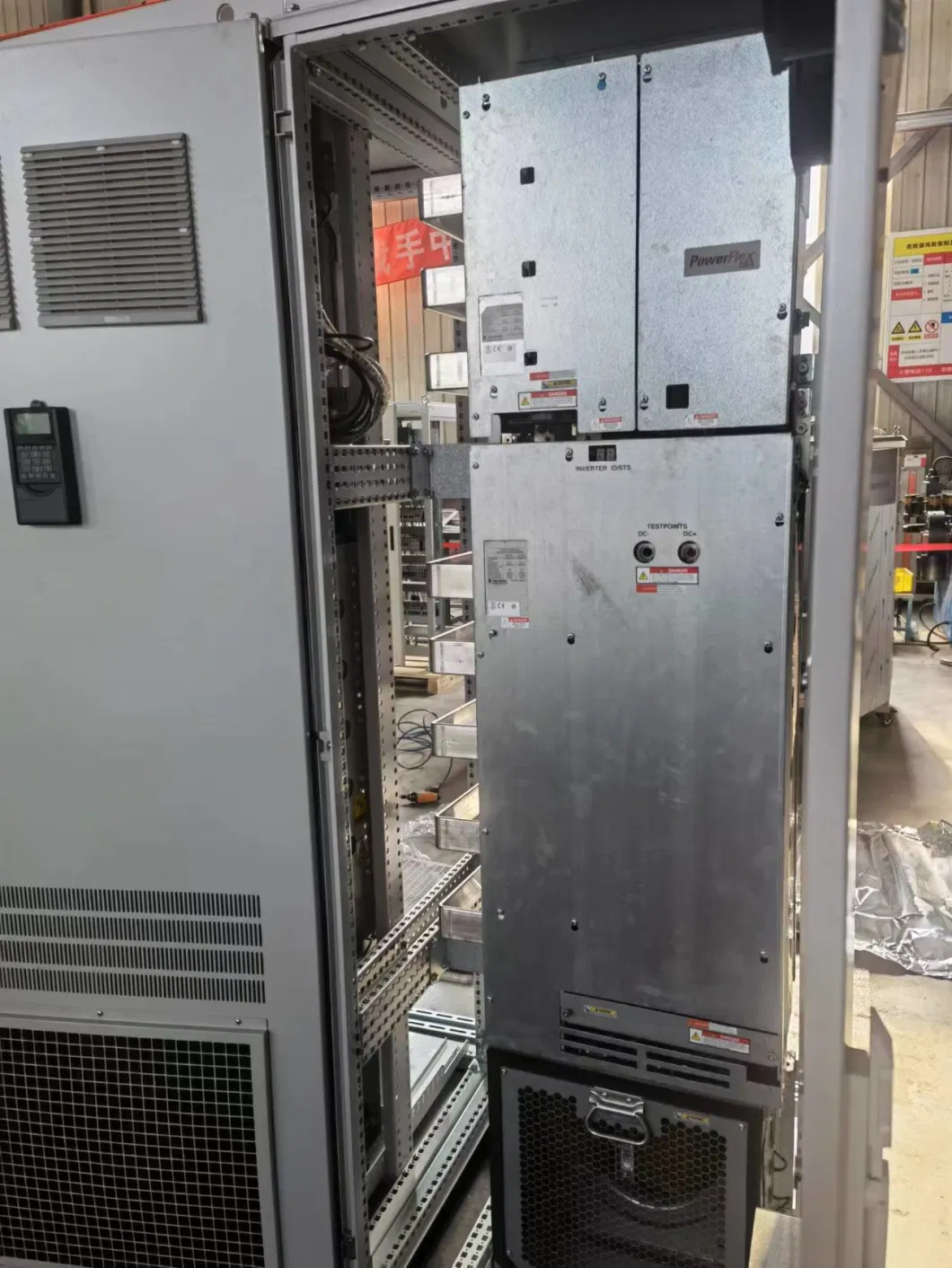 IP 56 Ventilation Power Distribution Cabinets with Modular Holes