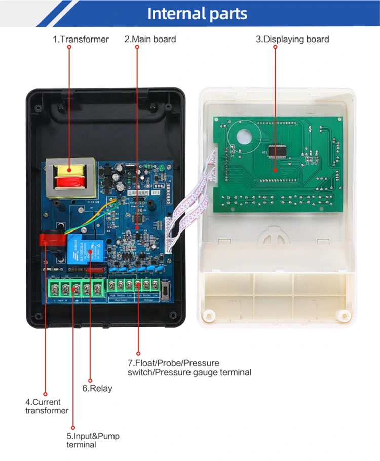 3kw Automatic Sumbersible Sewage Water Pump Control Panel Box