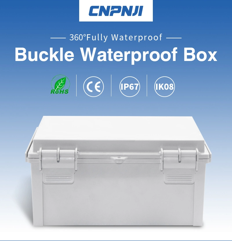 Custom Enclosure Electrical Outdoor Junction Wall Mounted Ppb Plastic Electric Electronic Enclosures IP66 Waterproof Box