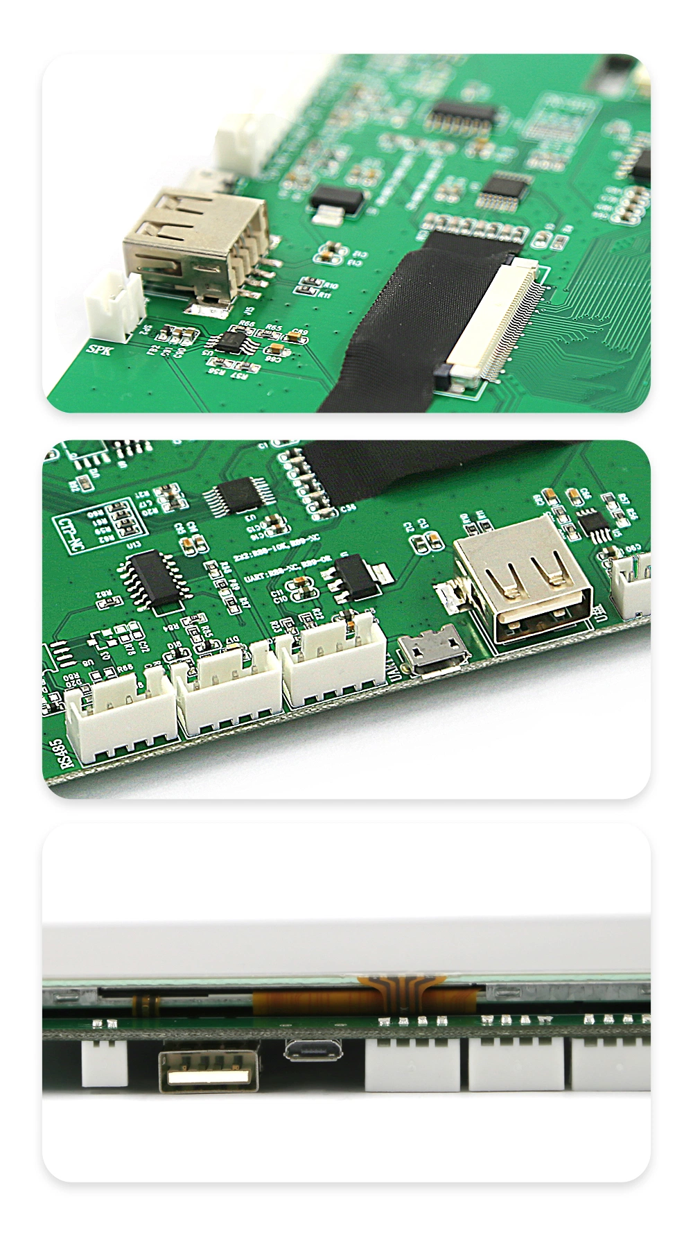 Uart Interface Custom Design 5 Inch Control Panel Available