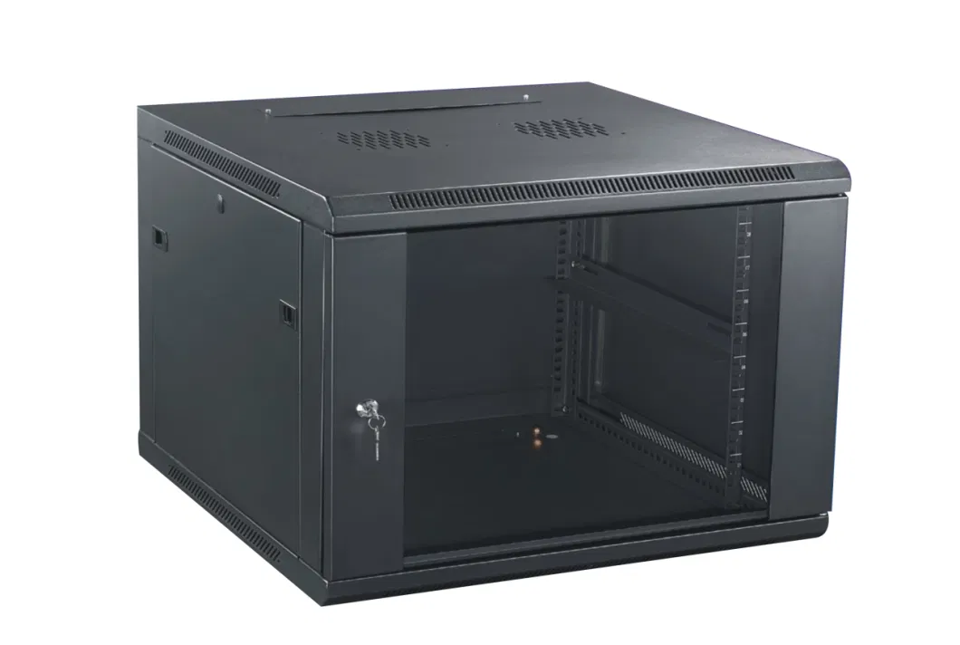 19 Inch Data Center Server Rack 42u Floor Standing Glass Door Server Cabinet, Rack Cabinet Network Cabinet