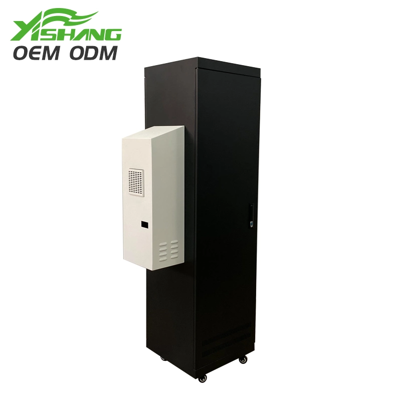 Outdoor White Industrial PLC Electrical Control Distribution Box Cabinet