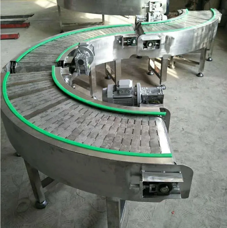 Steel Chain Plate Conveyor for Production Line