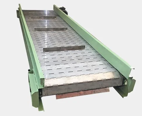 Steel Chain Plate Conveyor for Production Line