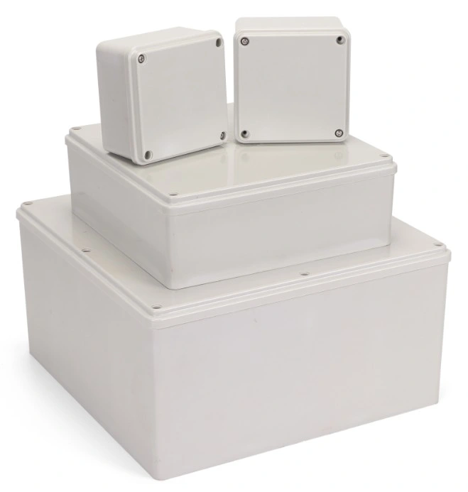 Wall Mounted Watertight Industrial Electrical PVC Junction Box