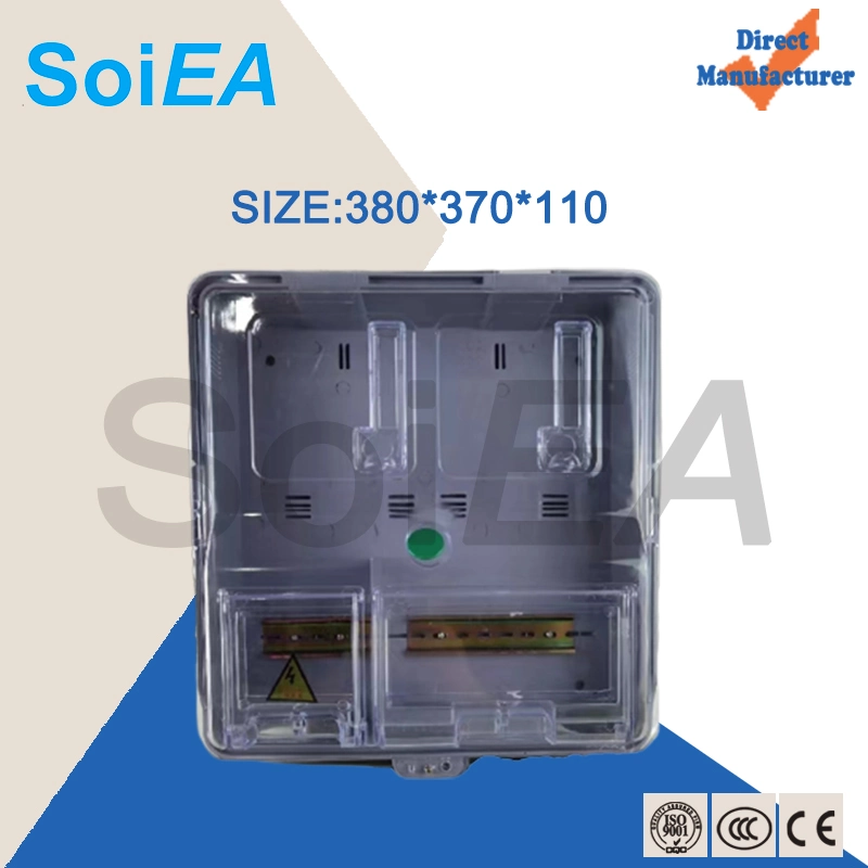 High Quality Single Phase Electric Electricity Meter Box Metal Electric Meter Panel for Outdoor
