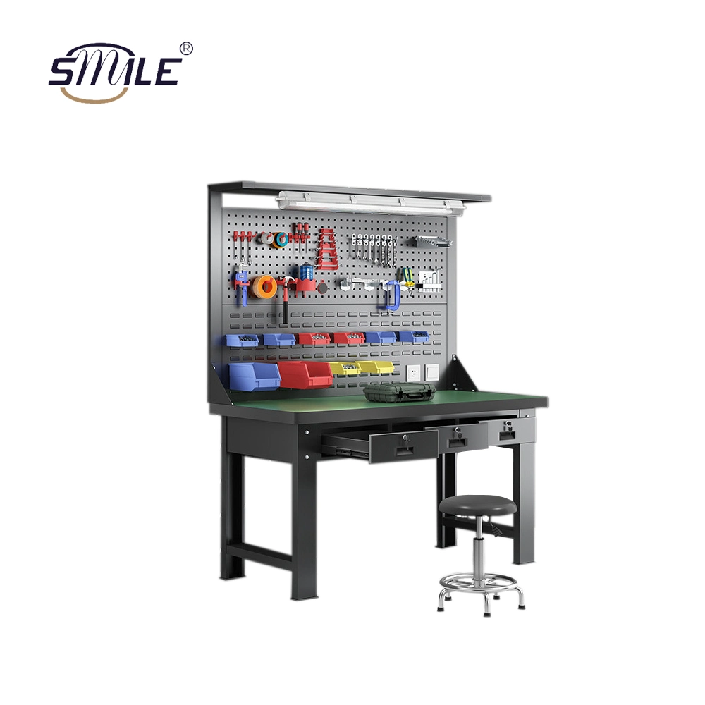 Garage Repair Worktable Custom Metal Tool Workbench