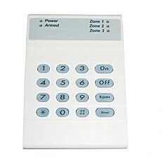 3 Zones Security Alarm Control Panel