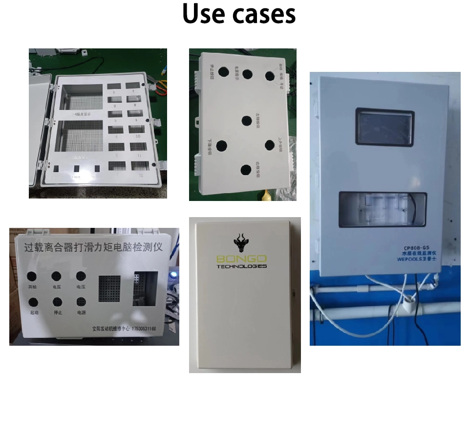 Outdoor Photovoltaic Waterproof Distribution Box 300*200*180mm IP66 Ik08 CE Wall-Mounted Plastic Housing