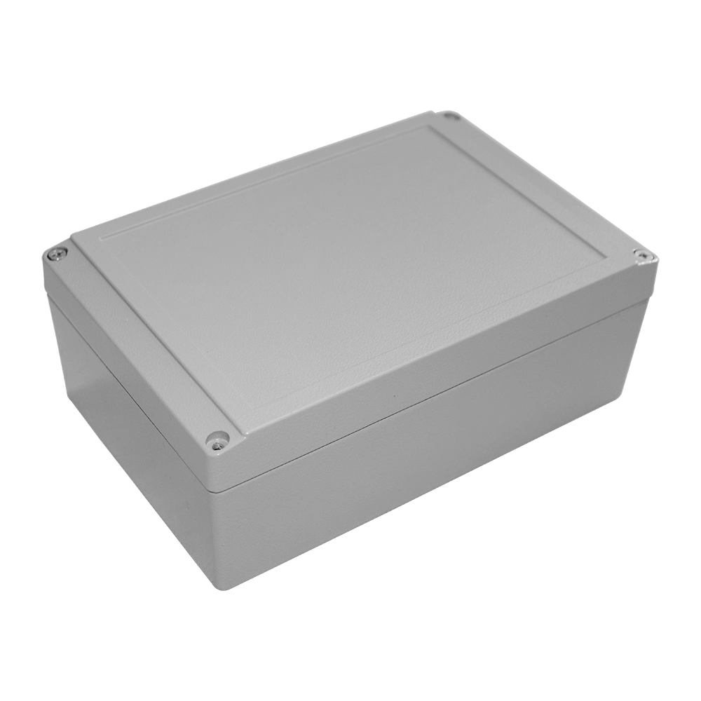 200X130X78 mm Waterproof IP65 Hot Sale Black Aluminum Electronic Enclosure Junction Box