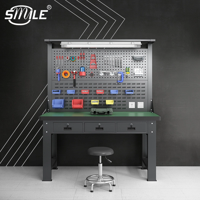 Garage Repair Worktable Custom Metal Tool Workbench